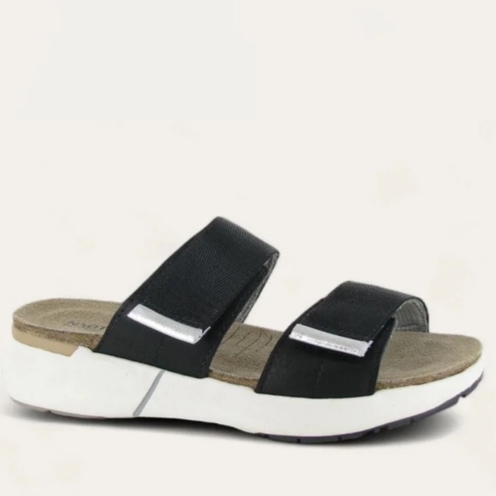 Women's Naot Calliope Black Slides / Sandals